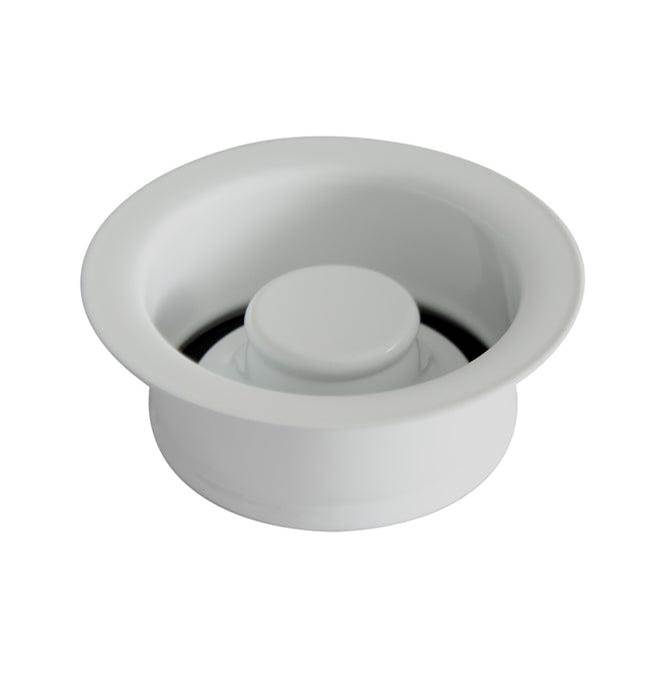 Barclay Regular Disposer Flange and Stop Stopper,White