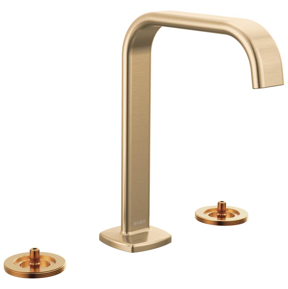 Brizo Allaria™ Widespread Lavatory Faucet with Square Spout - Less Handles