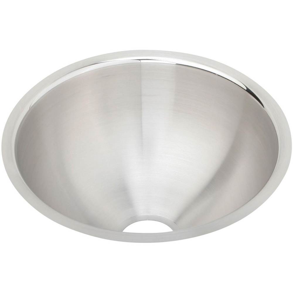 Elkay Asana Stainless Steel 11-3/8'' x 11-3/8'' x 4-3/4'', Single Bowl Undermount Bathroom Sink