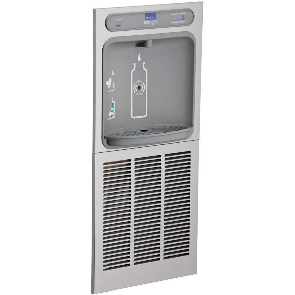 Elkay ezH2O In-Wall Bottle Filling Station with Mounting Frame, High Efficiency Filtered Refrigerated Stainless