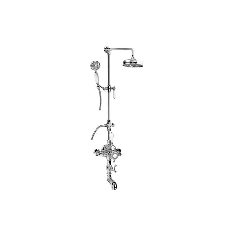 Graff Exposed Thermostatic Tub and Shower System w/Handshower (Rough & Trim)
