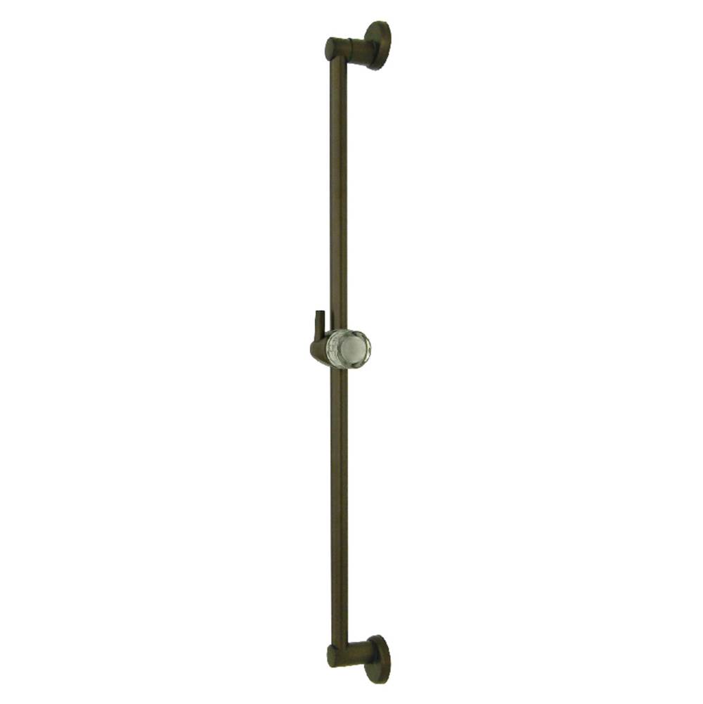Kingston Brass Showerscape 24'' Shower Slide Bar with Pin Mount Hook, Oil Rubbed Bronze