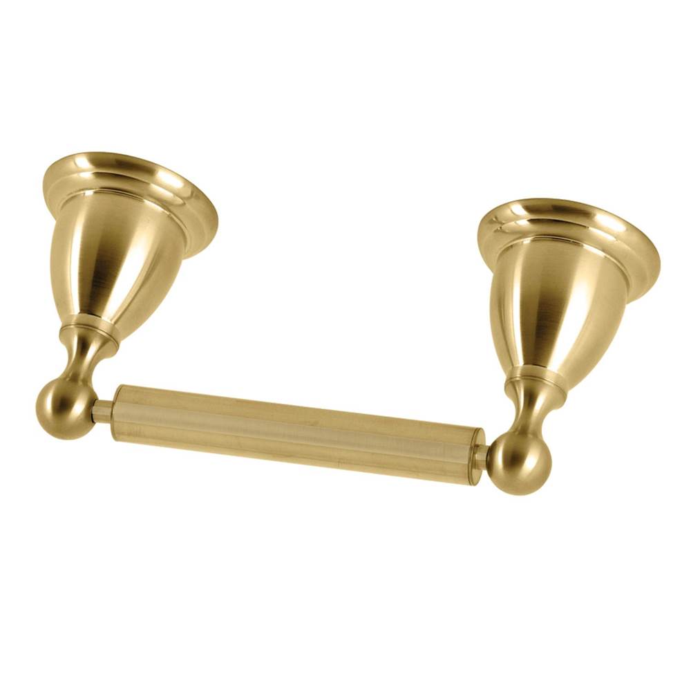 Kingston Brass Kingston Brass BA1758BB Heritage Toilet Paper Holder, Brushed Brass