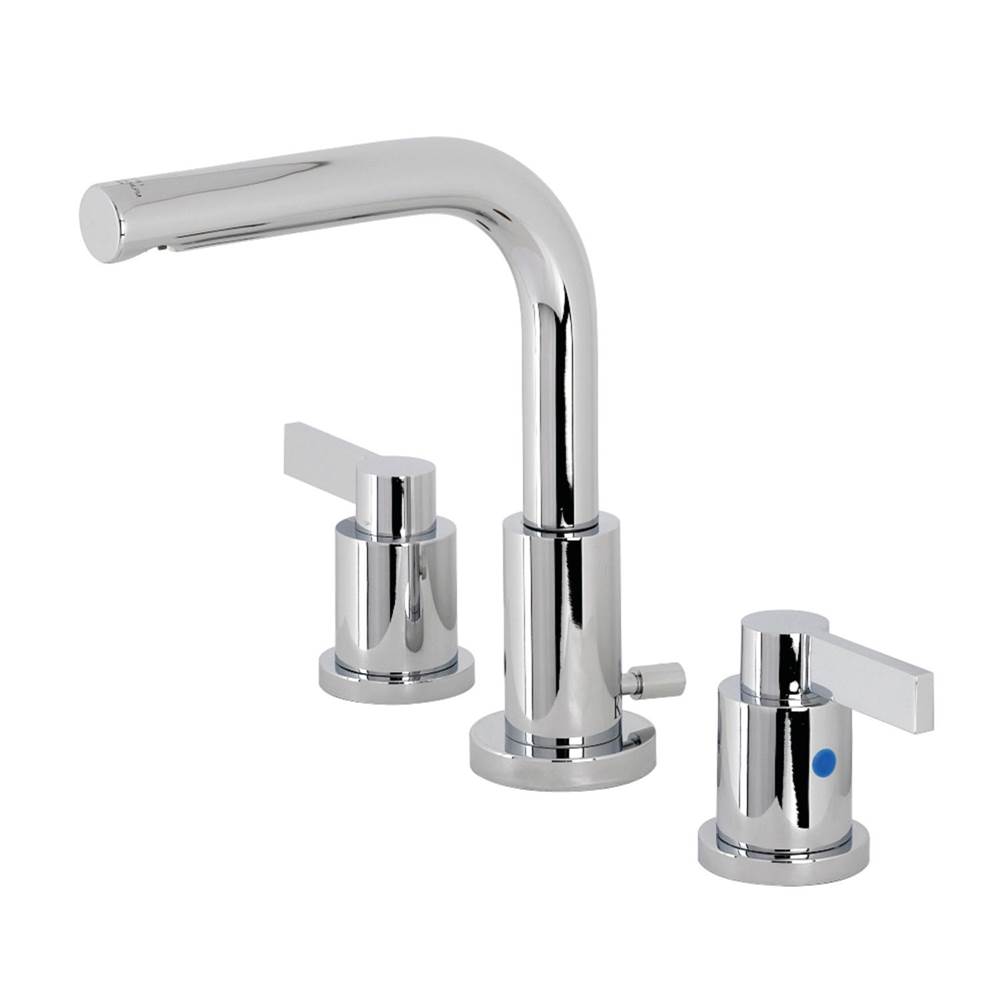 Kingston Brass Fauceture 8 in. Widespread Bathroom Faucet, Polished Chrome