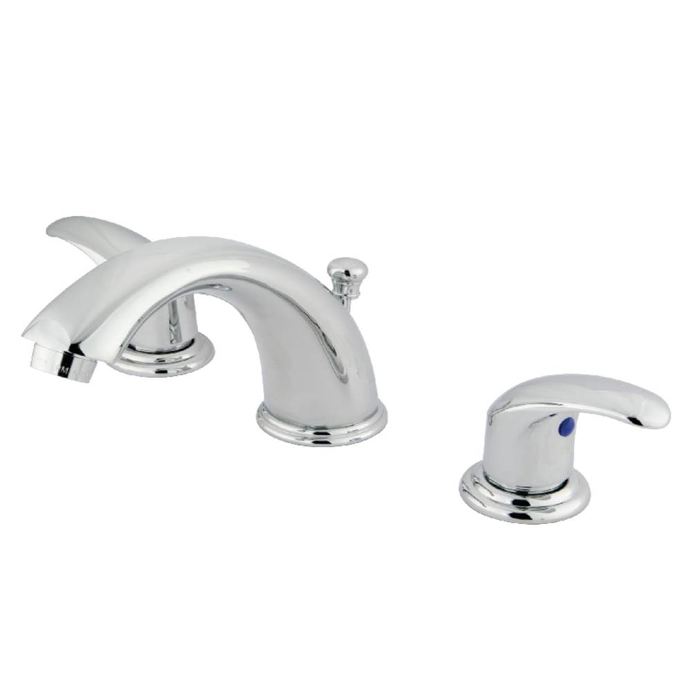 Kingston Brass Legacy Widespread Bathroom Faucet, Polished Chrome