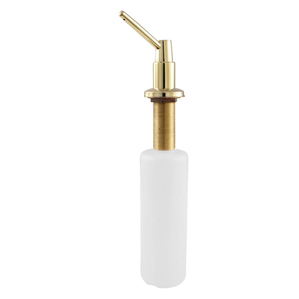 Kingston Brass Elinvar Soap Dispenser, Polished Brass