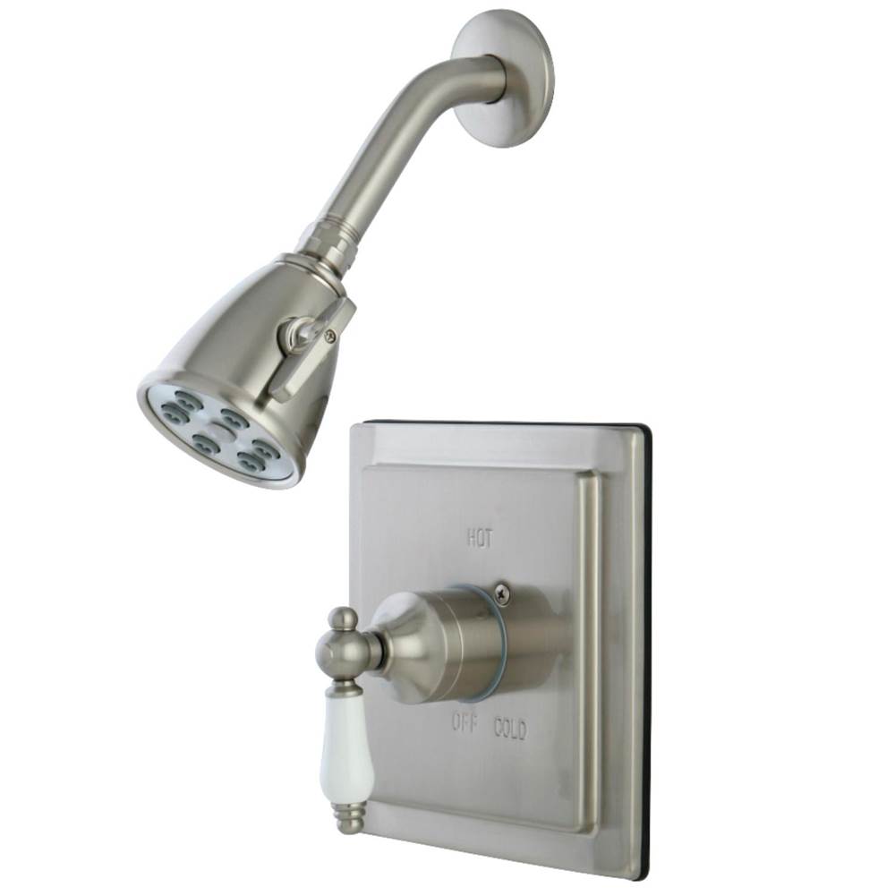 Kingston Brass Victorian Tub & Shower Shower Faucet, Brushed Nickel