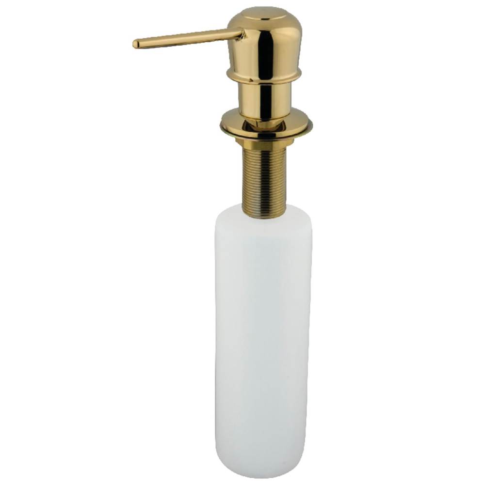 Kingston Brass Heritage Soap Dispenser, Polished Brass