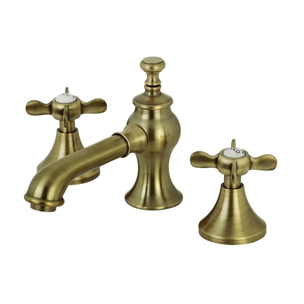Kingston Brass Essex 8 in. Widespread Bathroom Faucet, Antique Brass
