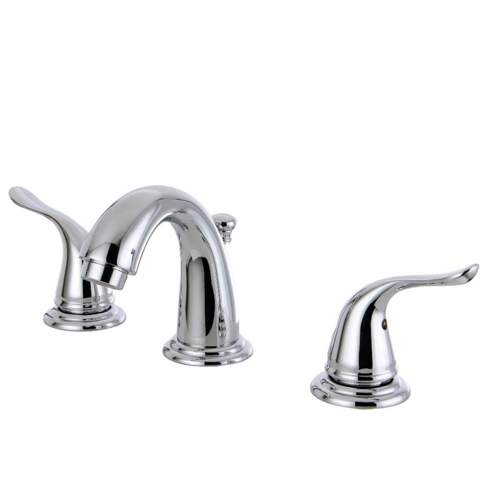 Kingston Brass Yosemite Widespread Bathroom Faucet, Polished Chrome