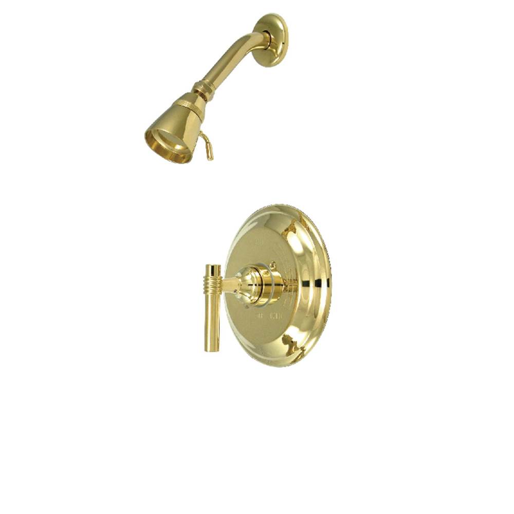 Kingston Brass Shower Only, Polished Brass