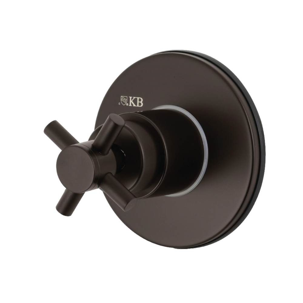 Kingston Brass Concord 3-Way Diverter Valve with Trim Kit, Oil Rubbed Bronze