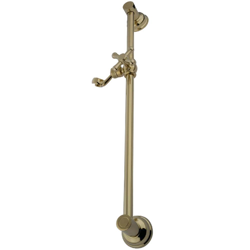 Kingston Brass Made To Match 24-Inch Shower Slide Bar, Polished Brass