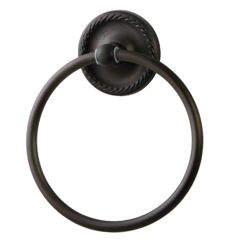 Kingston Brass Laurel 6'' Towel Ring, Oil Rubbed Bronze