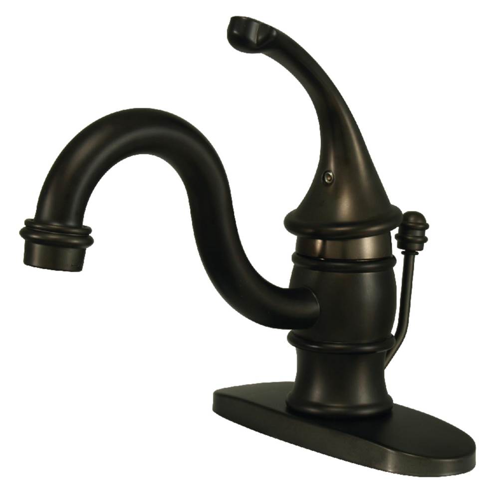 Kingston Brass Single-Handle 4 in. Centerset Bathroom Faucet, Oil Rubbed Bronze