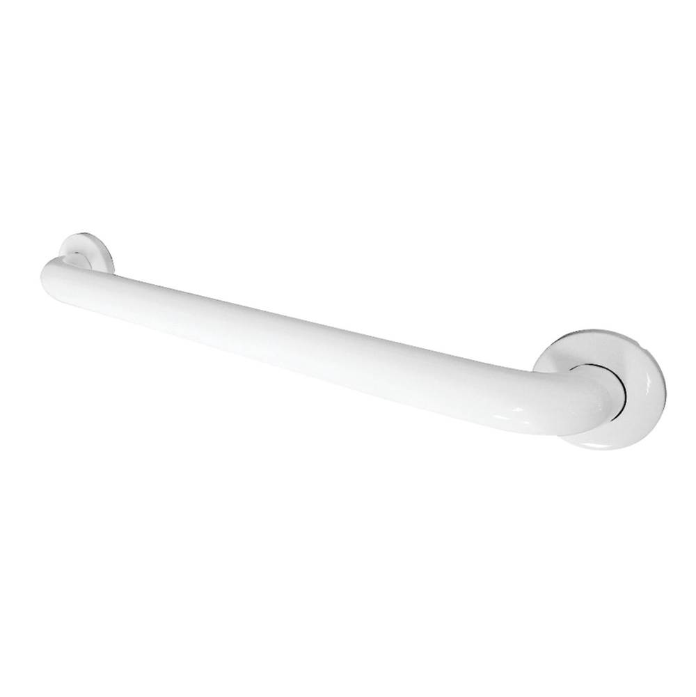 Kingston Brass Made To Match 24-Inch Stainless Steel Grab Bar, White