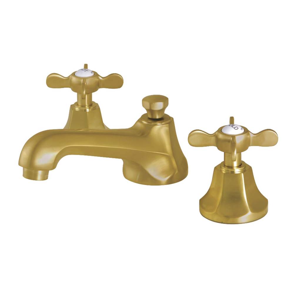 Kingston Brass Essex 8'' Widespread Bathroom Faucet, Brushed Brass