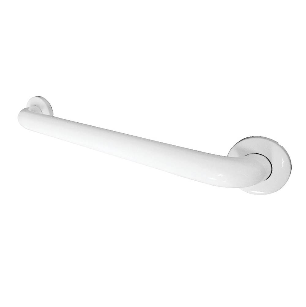 Kingston Brass Made To Match 18-Inch Stainless Steel Grab Bar, White