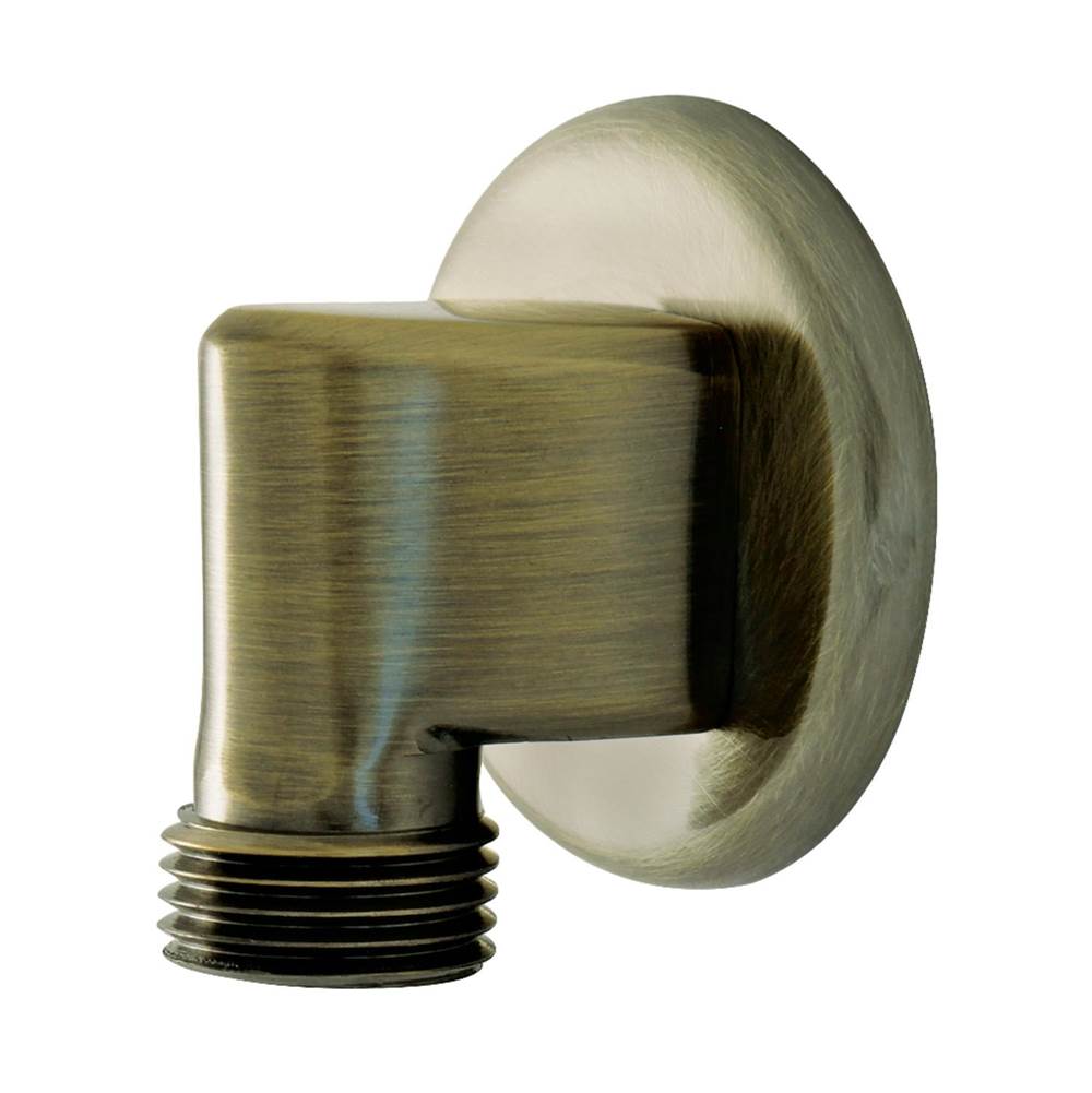 Kingston Brass Trimscape Wall Mount Supply Elbow, Antique Brass