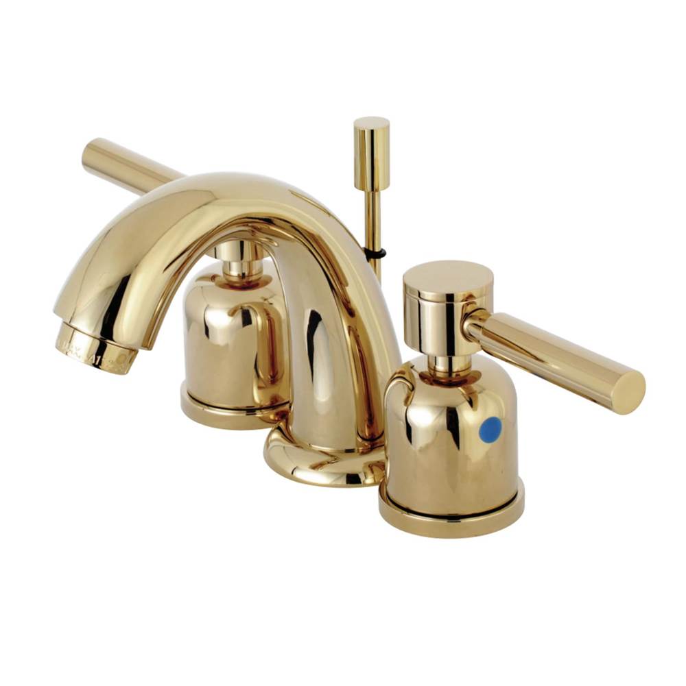 Kingston Brass Concord Widespread Bathroom Faucet, Polished Brass