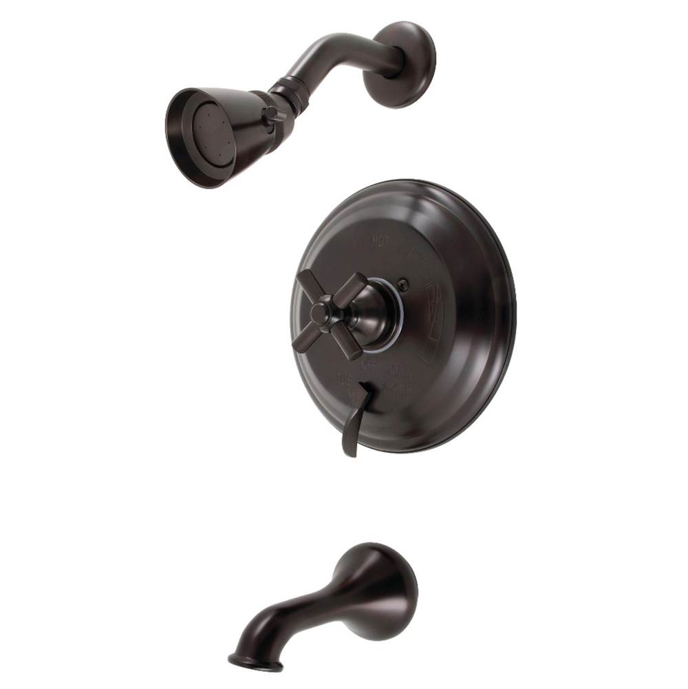 Kingston Brass Kingston Brass KB36350EX Single-Handle Tub and Shower Faucet, Oil Rubbed Bronze