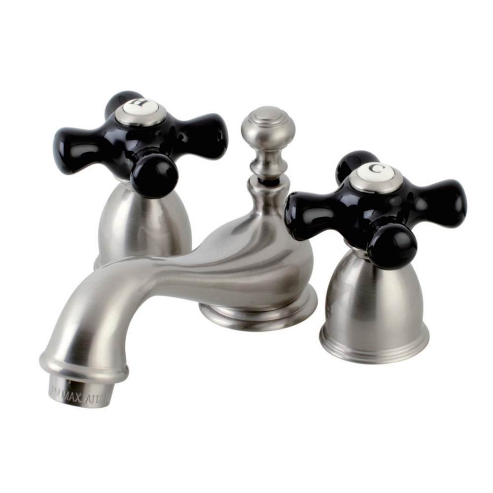Kingston Brass Duchess Mini-Widespread Bathroom Faucet, Brushed Nickel