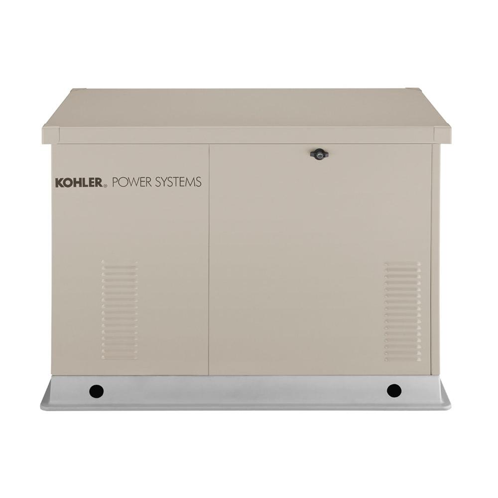 Kohler Generators 8,000-Watt Air Cooled Standby Generator, UL and CSA Certified