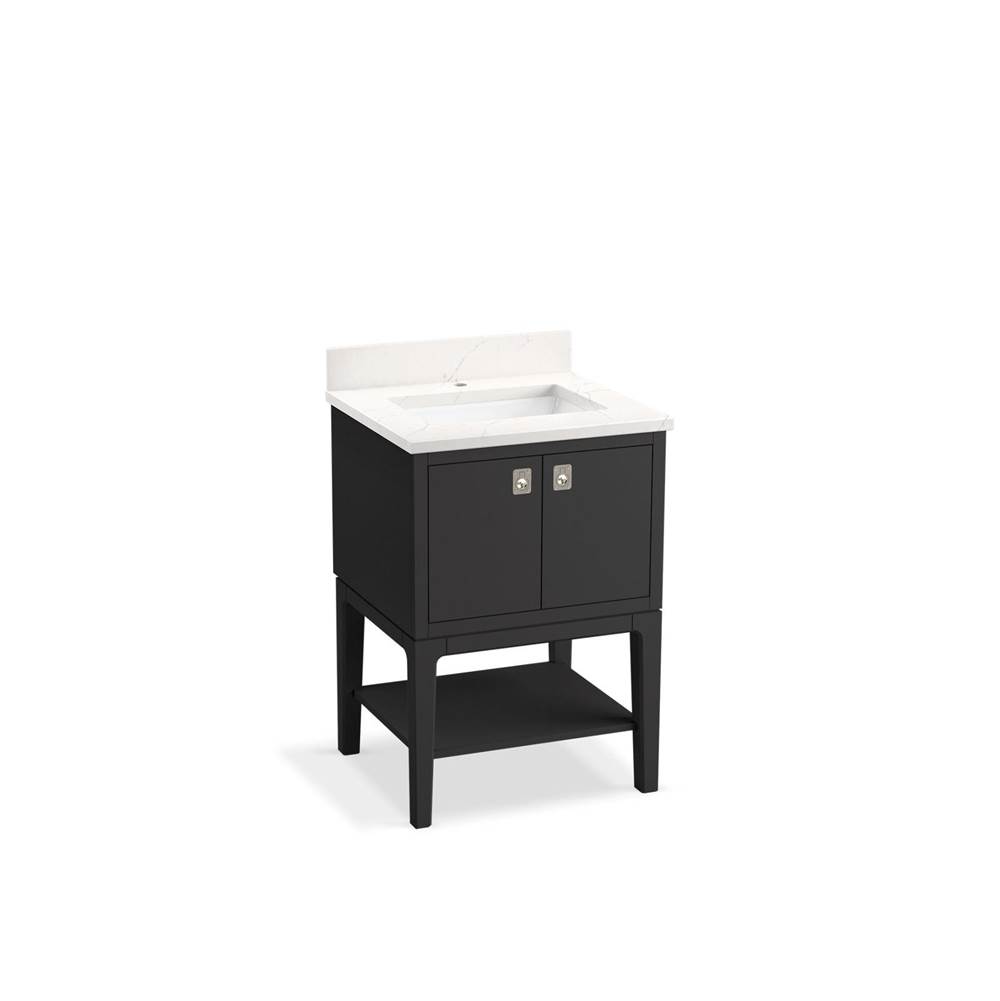 Kohler Seagrove™ by Studio McGee 24'' bathroom vanity cabinet with sink and quartz top