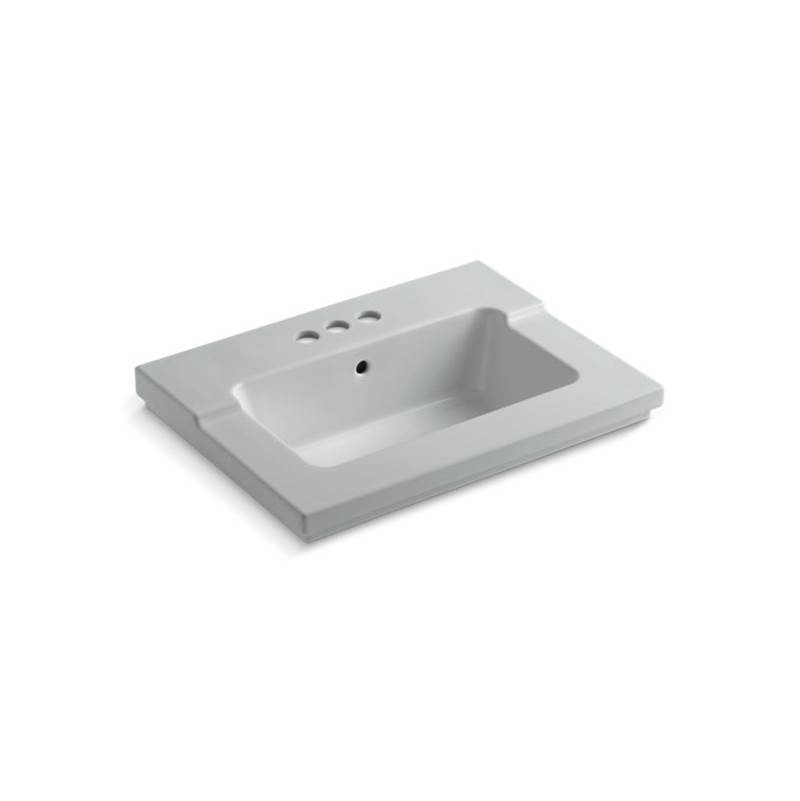 Kohler Tresham® vanity-top bathroom sink with 4'' centerset faucet holes