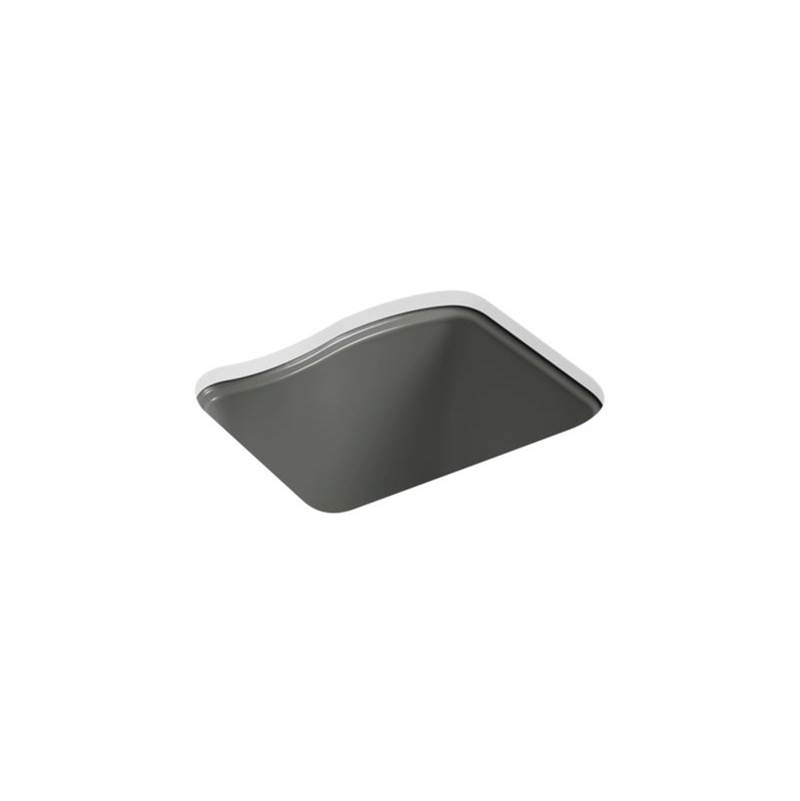Kohler River Falls™ 25'' x 22'' x 14-15/16'' undermount utility sink with 4 faucet holes