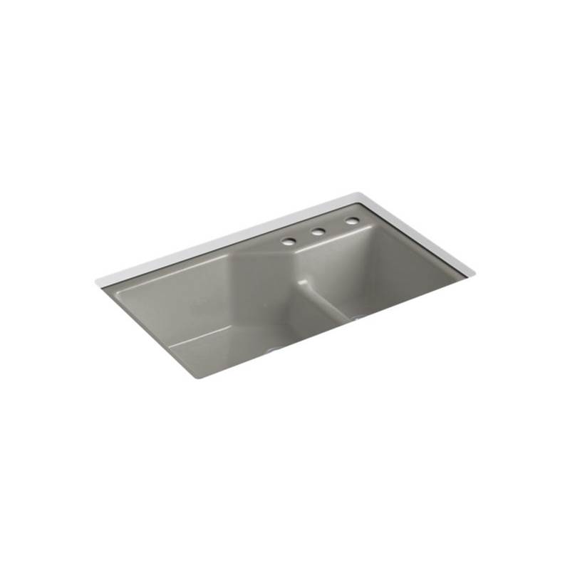 Kohler Indio® Undercounter Offset Sink, 3 Hole