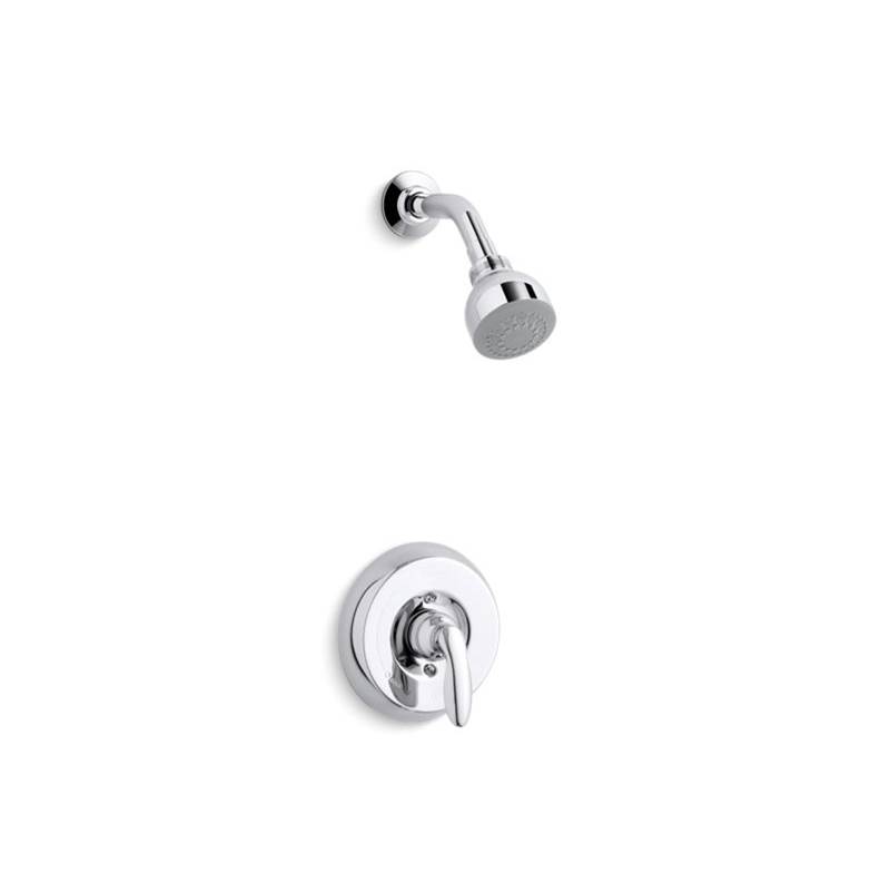 Kohler Coralais® Rite-Temp(R) shower valve trim with lever handle and 2.5 gpm showerhead, project pack
