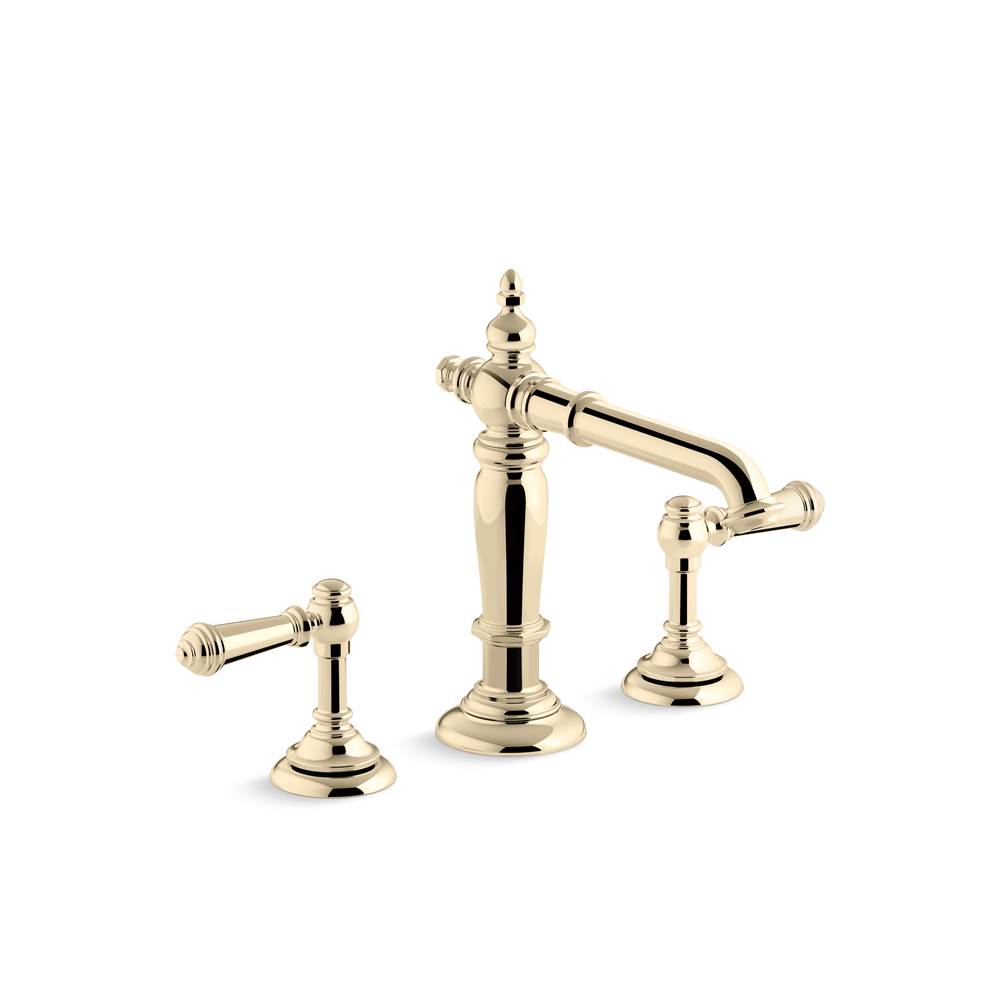 Kohler Artifacts With Column Design Widespread Bathroom Sink Spout