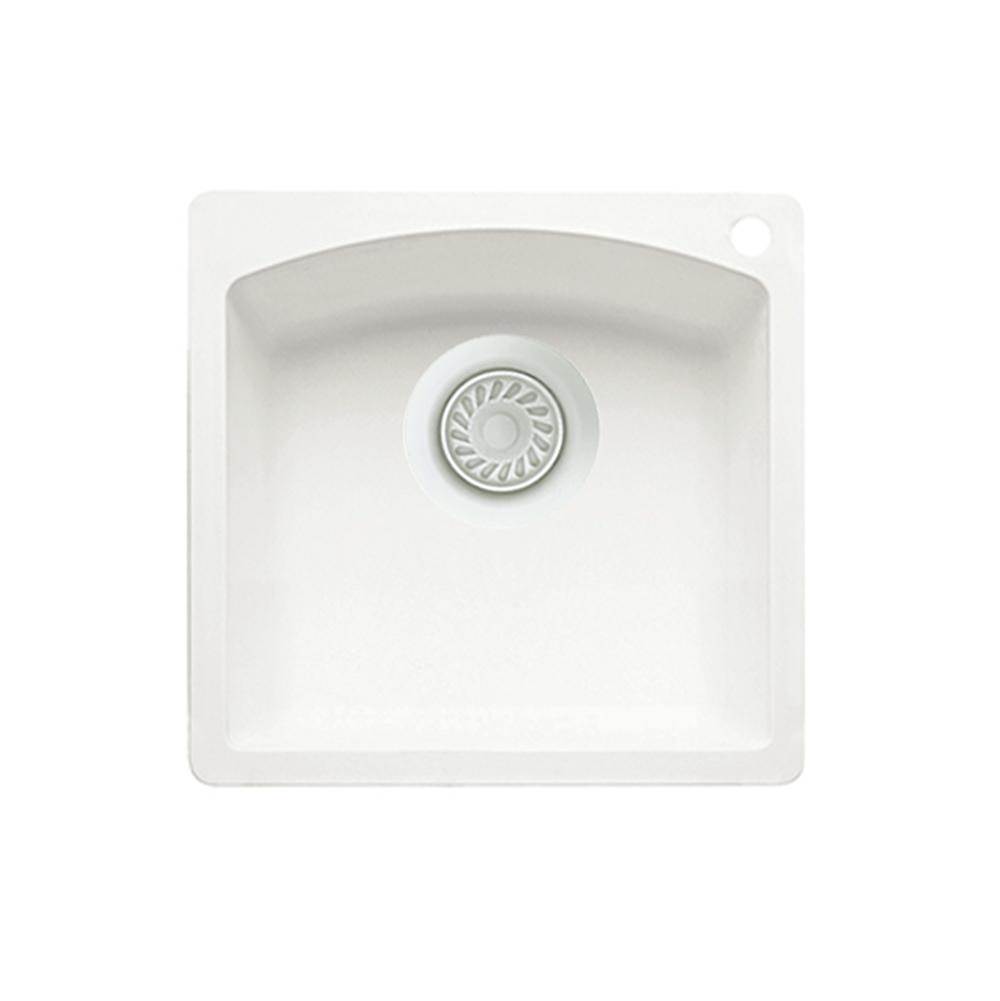 Luxart SILGRANIT® Single Bowl Bar Dual Mount Sink