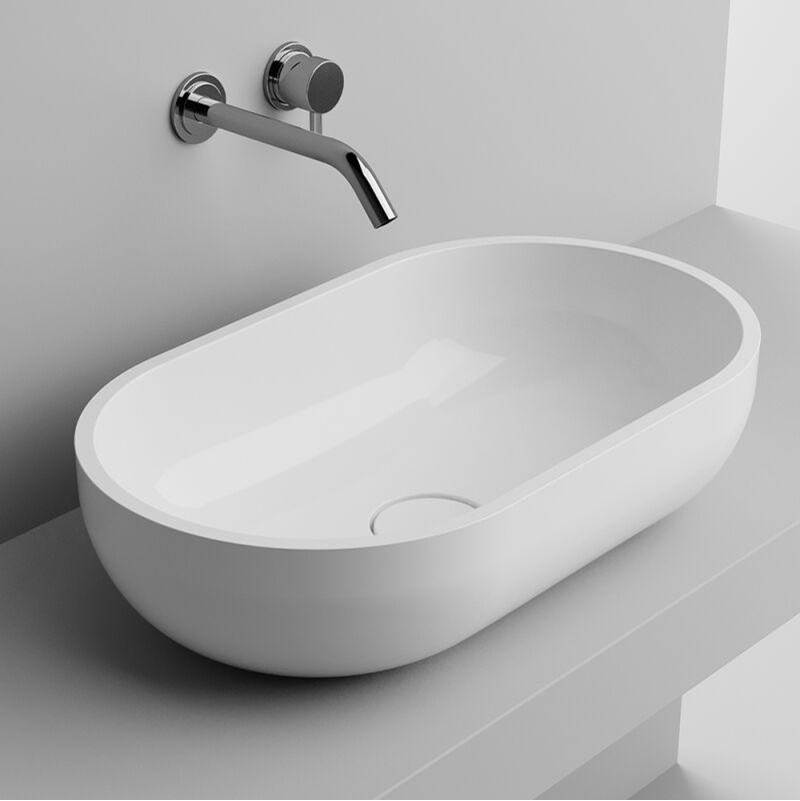 Luxart Modern Oval Vessel Sink