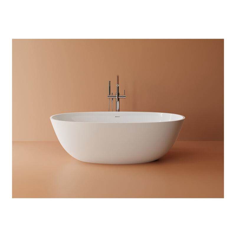 Luxart Downtown Gloss Finish Freestanding Tub