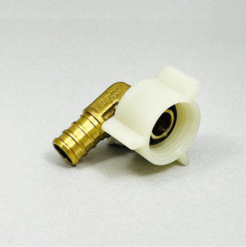 Mainline Collection Brass Pex Female Swivel Elbow 90 with Plastic Nut