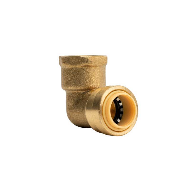 Mainline Collection Push Connect® Brass 90 Degree FIP Elbow