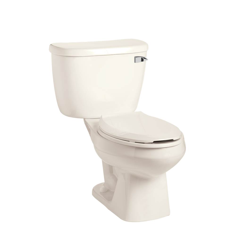 Mansfield Plumbing Quantum 1.6 Elongated Toilet Combination, Right-Hand, Biscuit
