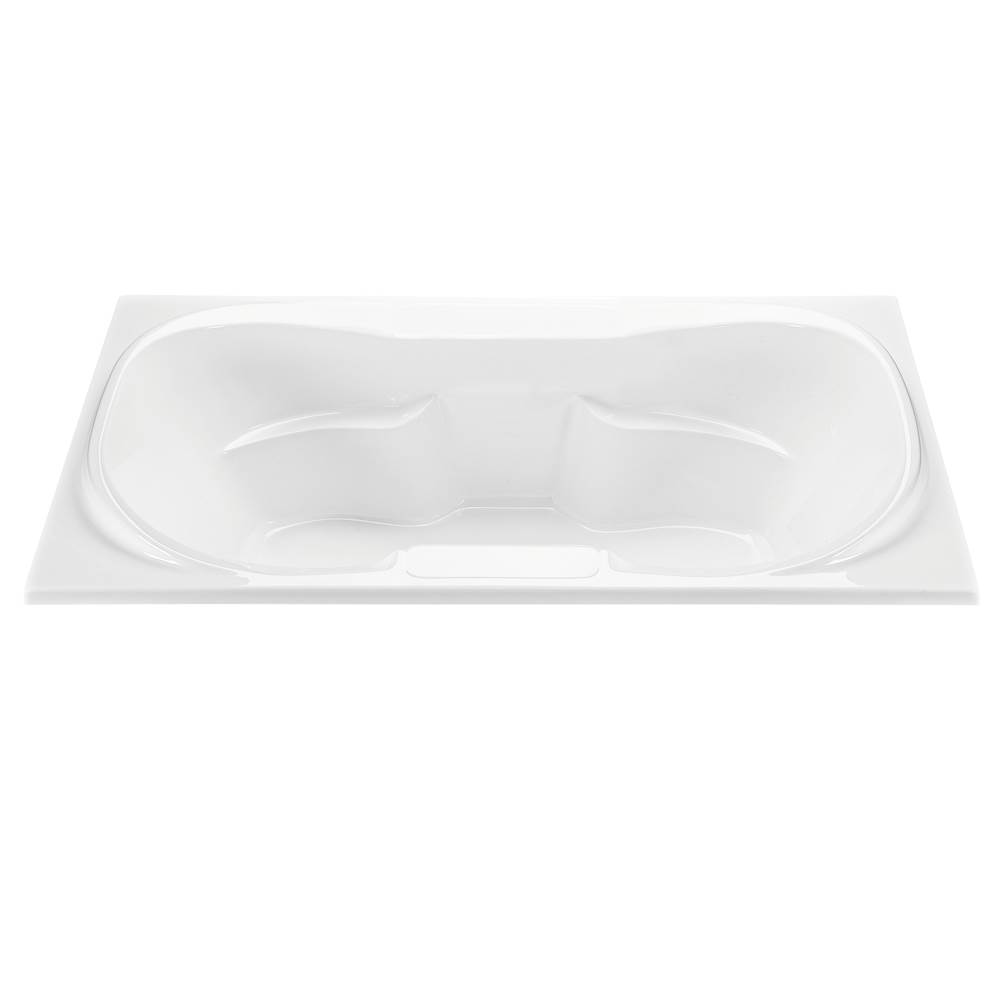 MTI Baths Tranquility 1 Acrylic Cxl Drop In Ultra Whirlpool - Biscuit (72X42)