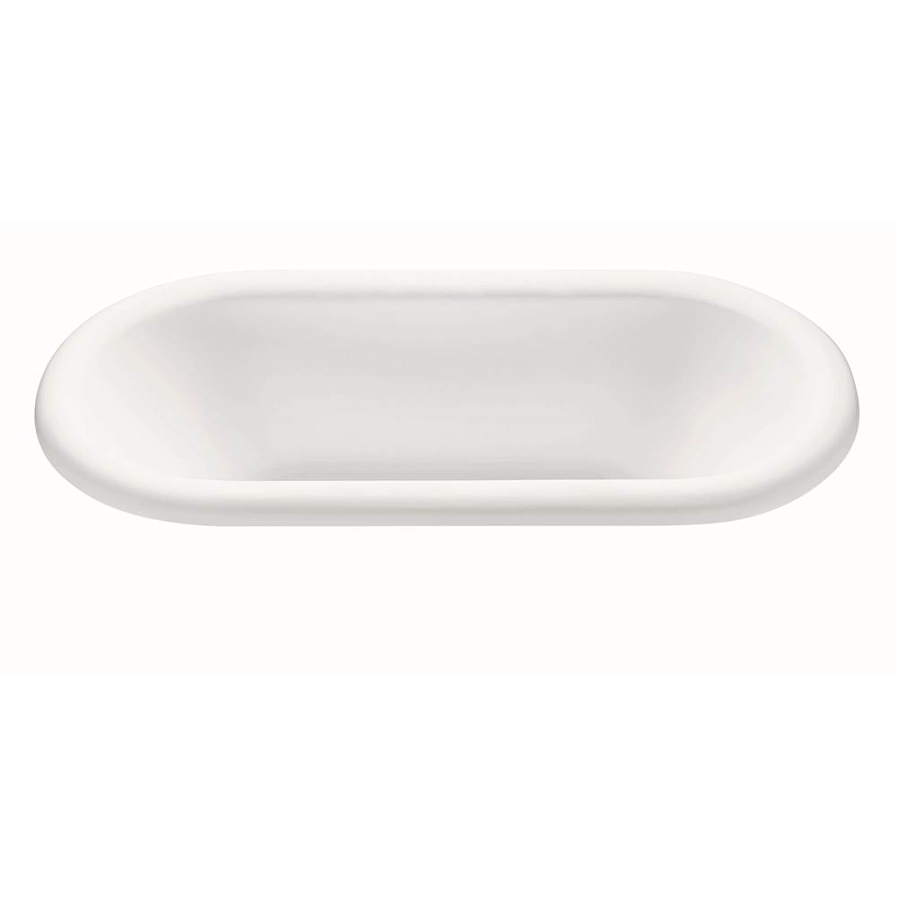 MTI Baths Melinda 2 Dolomatte Drop In Air Bath Elite/Stream - White (71.625X35.5)
