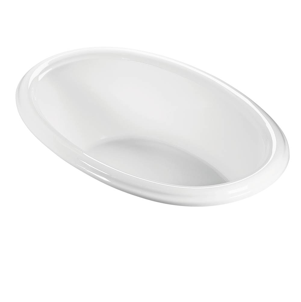 MTI Baths Victoria 2 Acrylic Cxl Drop In Air Bath/Microbubbles - White (59.75X35.5)