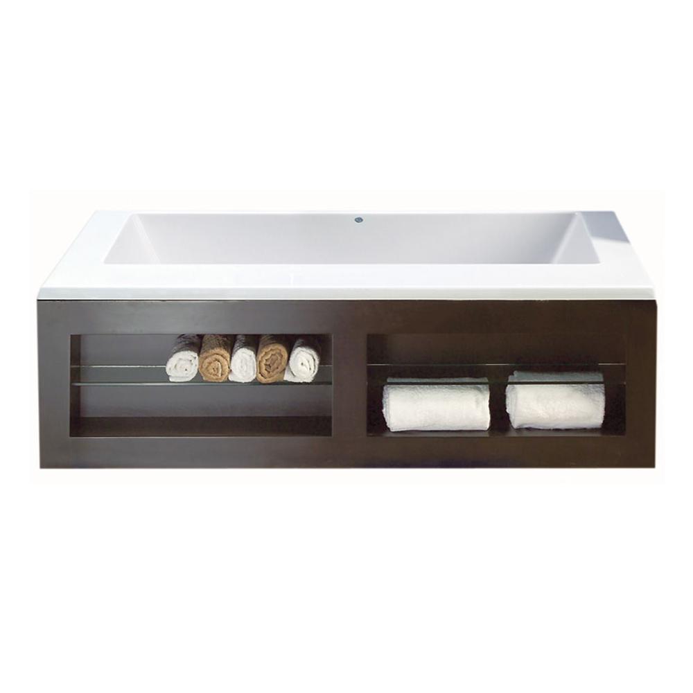 MTI Baths Metro 2 Surround Front And 3 Sides + Back - Version A - Unfinished