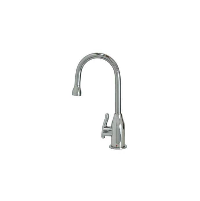 Mountain Plumbing Hot Water Faucet with Modern Curved Body & Handle