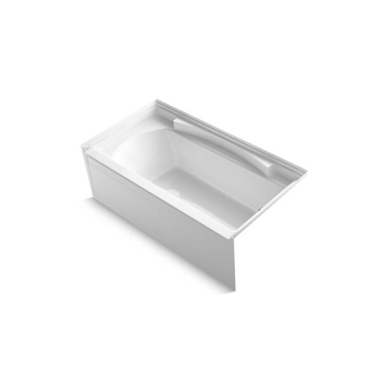 Sterling Plumbing Accord® 60'' x 32'' bath with seat right-hand drain