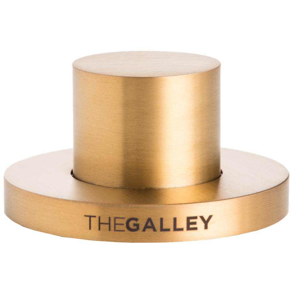 The Galley Ideal Deck Switch in PVD Brushed Gold Stainless Steel