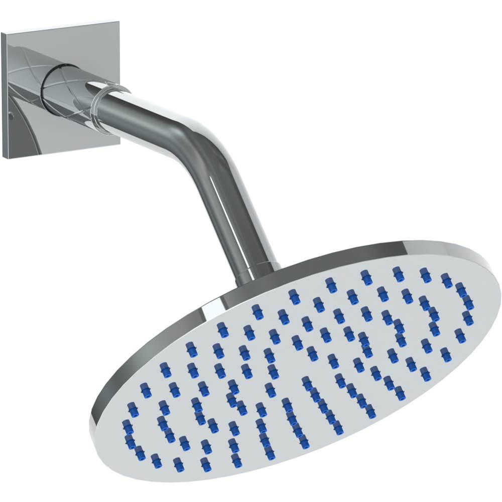 Watermark Wall Mounted Showerhead, 6'' dia with 8'' Arm and Flange