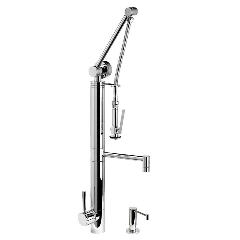 Waterstone Waterstone Contemporary Gantry Pulldown Faucet - Straight Spout
